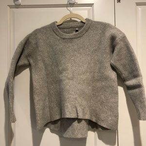 Madewell cable knit sweater
